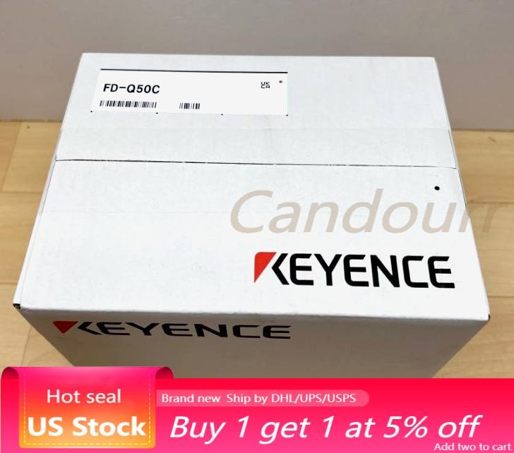 Keyence FD-Q50C Flow Meter Clamp-on Flow Sensor Ultrasonic FDQ50C New In Box