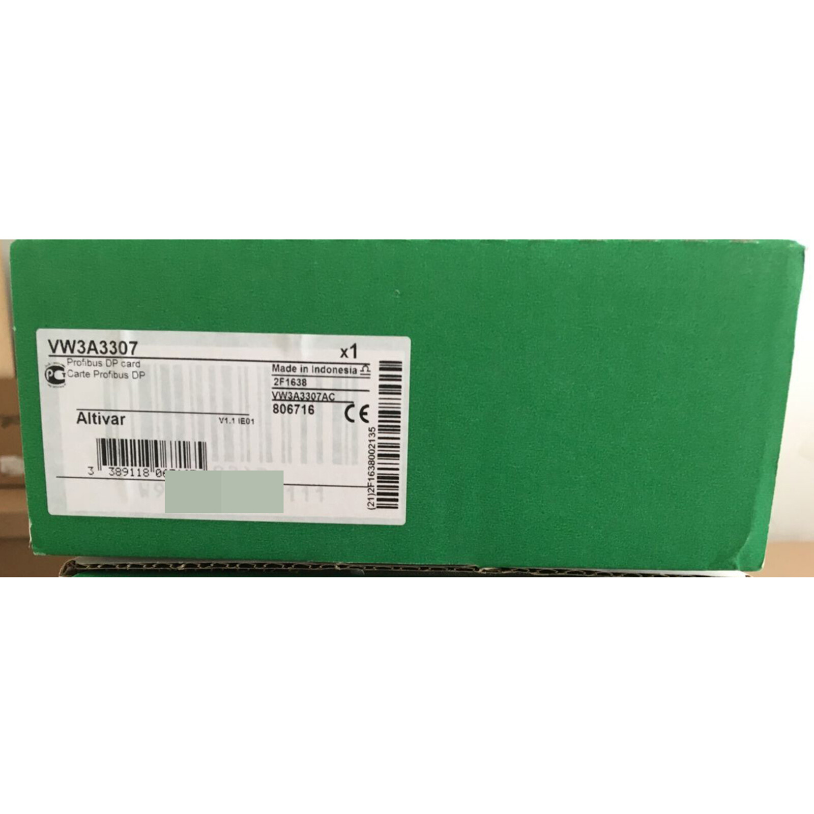 one New Schneider VW3A3307 PROFIBUS DP Option Card ATV71 Fast Shipping