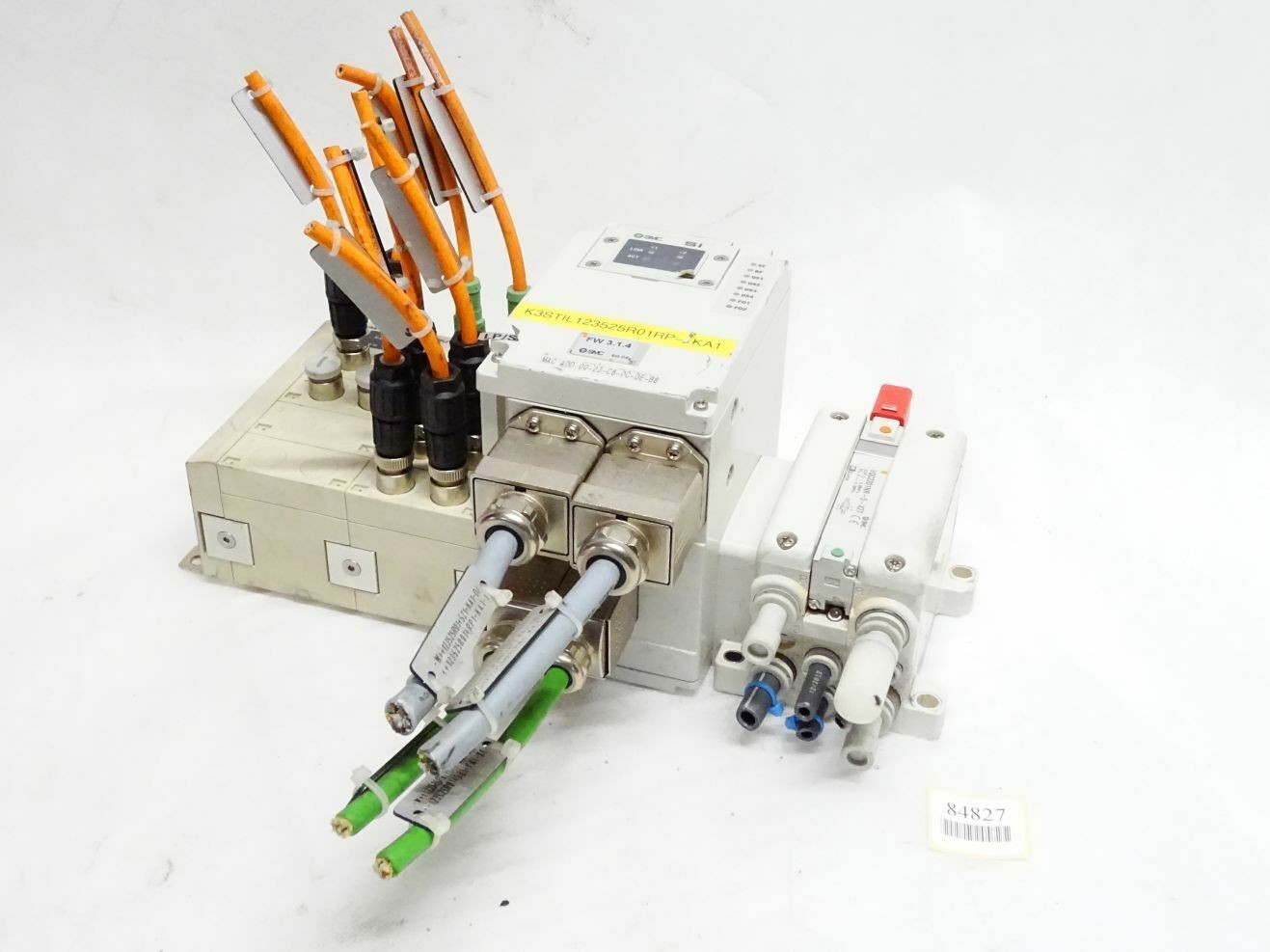 SMC Bus Module EX245-SPR1-X165 + I/O EX245-DX1-X36 EX245-DY1-X37 + Valve VQC2201NR