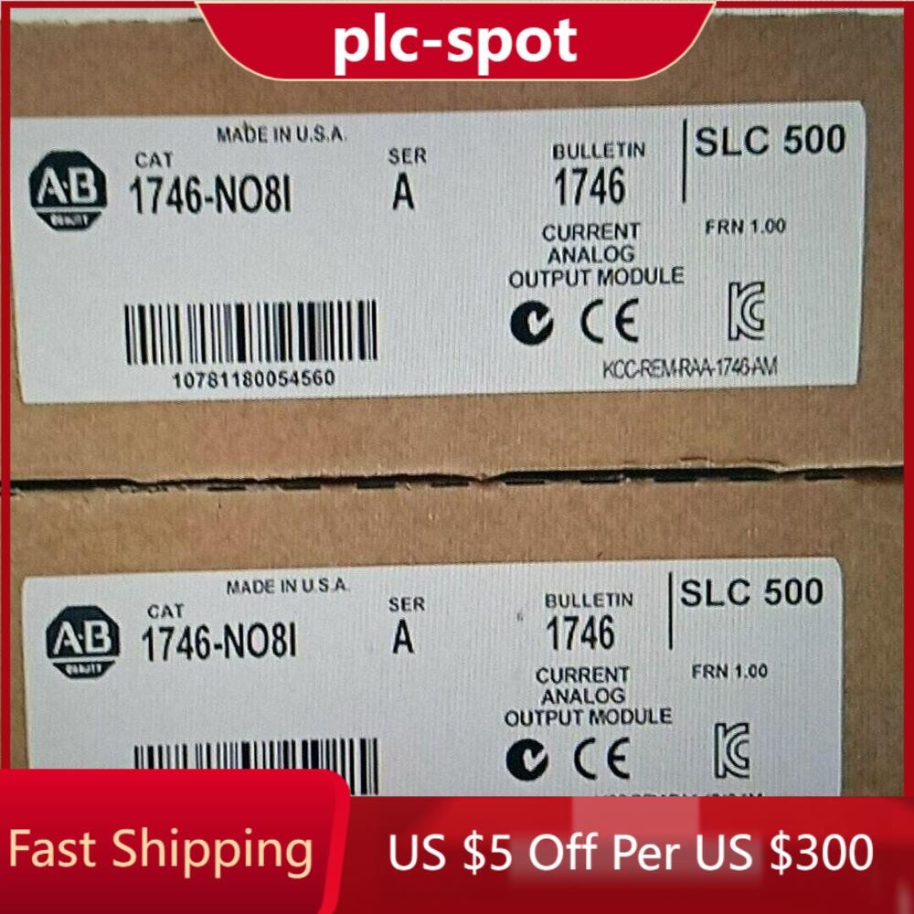 New Factory Sealed AB 1746-NO8I SER A SLC 500 Analog Current Output Module