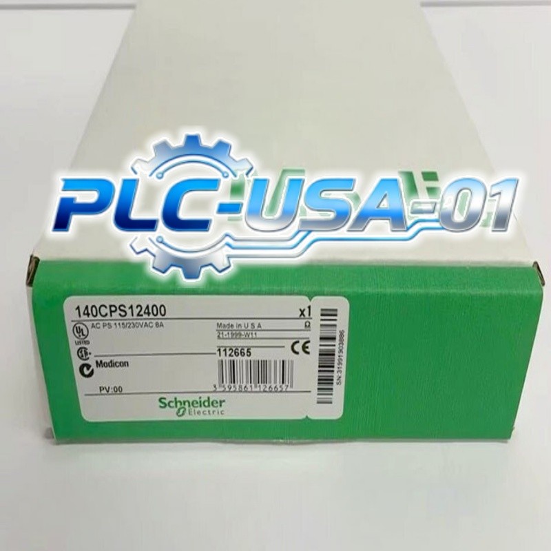 1PCS New Schneider 140CPS12400 Power Supply Module 140CPS12400 Fast delivery