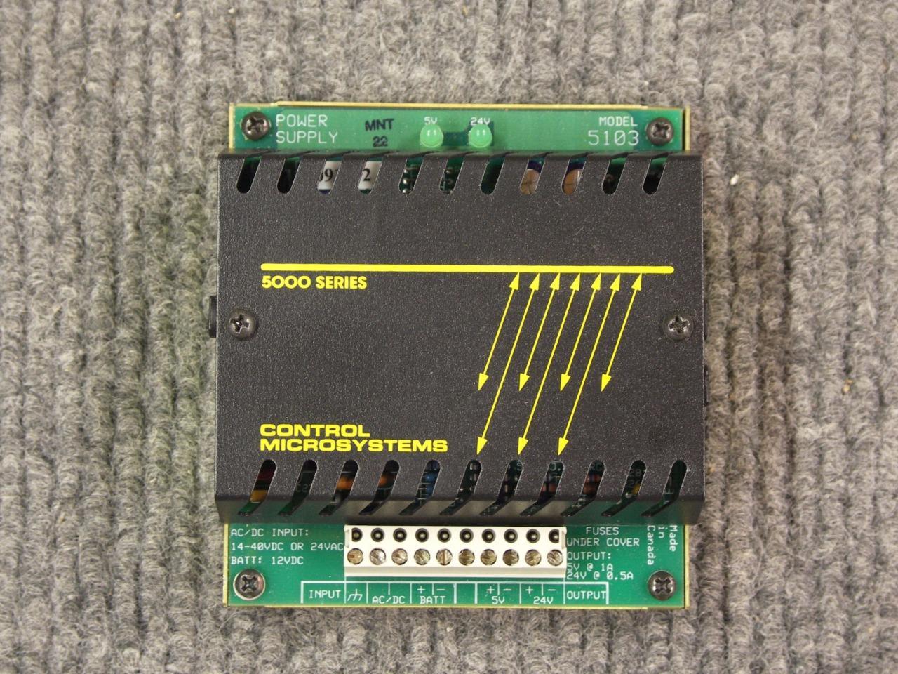 Schneider Electric Control Microsystems SCADAPack 5103 Power Supply