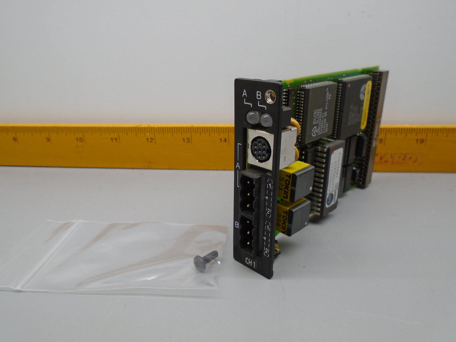 Allen Bradley 6690DS2 /C Rev P PN-96213271 Channel 1 side card R33