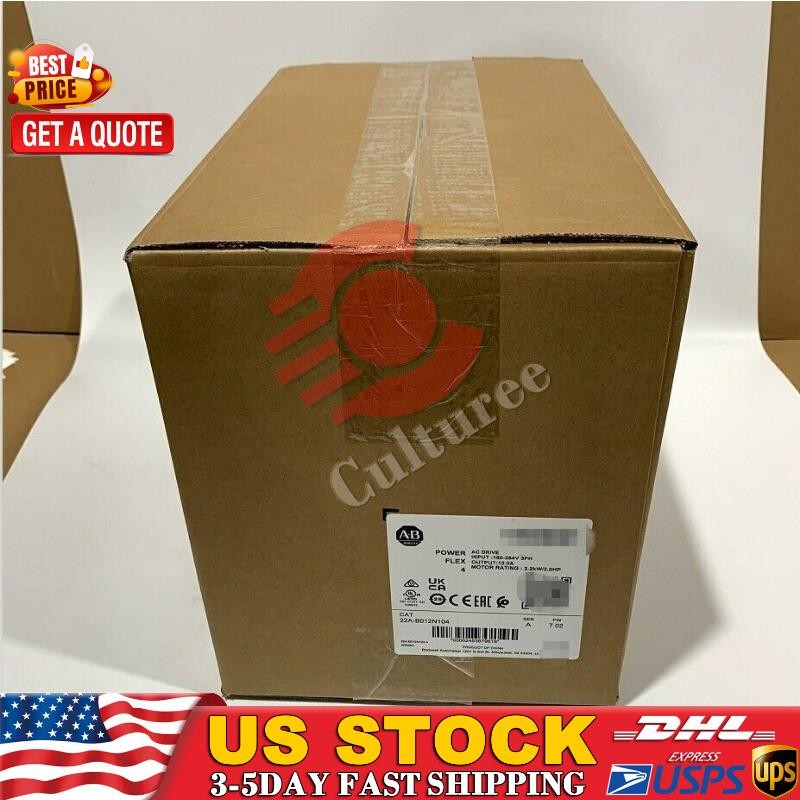 1PCS NEW Allen-Bradley 22A-B012N104 PowerFlex4 AC Drive AB 22AB012N104 Sealed