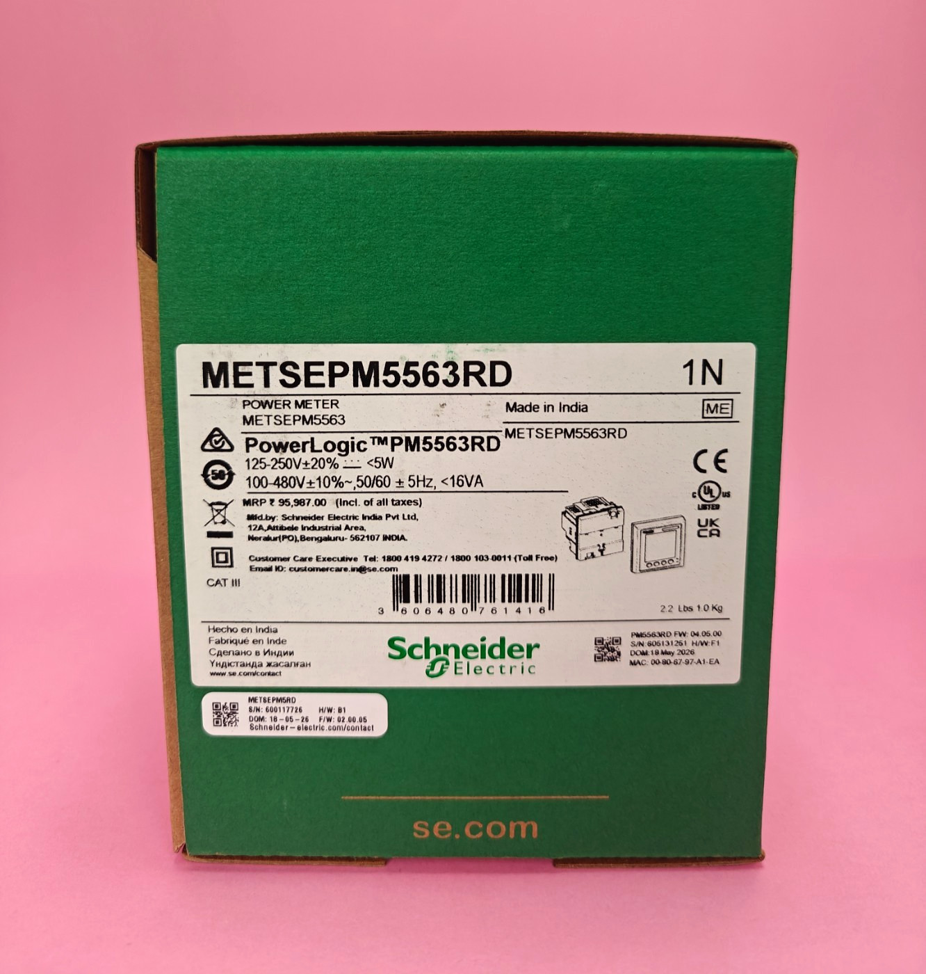 METSEPM5563RD Schneider Electric PowerLogic ,PM5563RD.