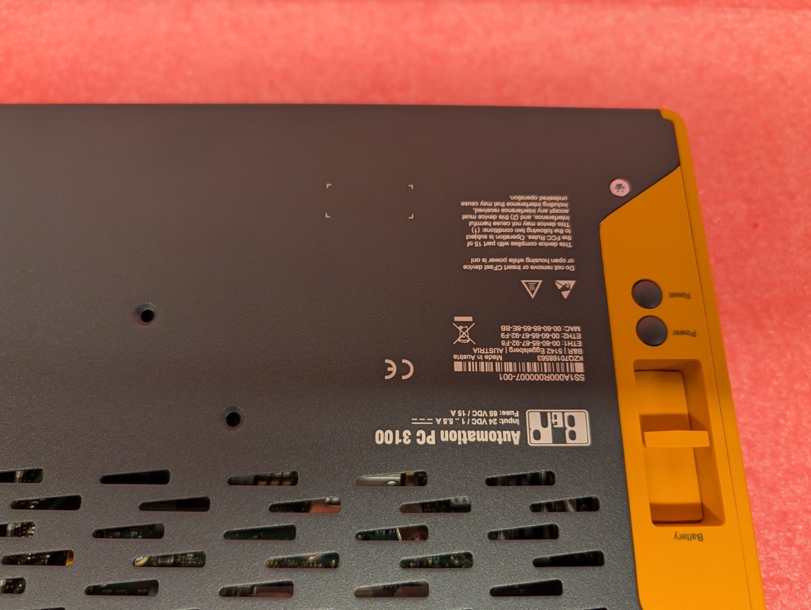 B&R Automation PC 3100 5S1A000R000007-001