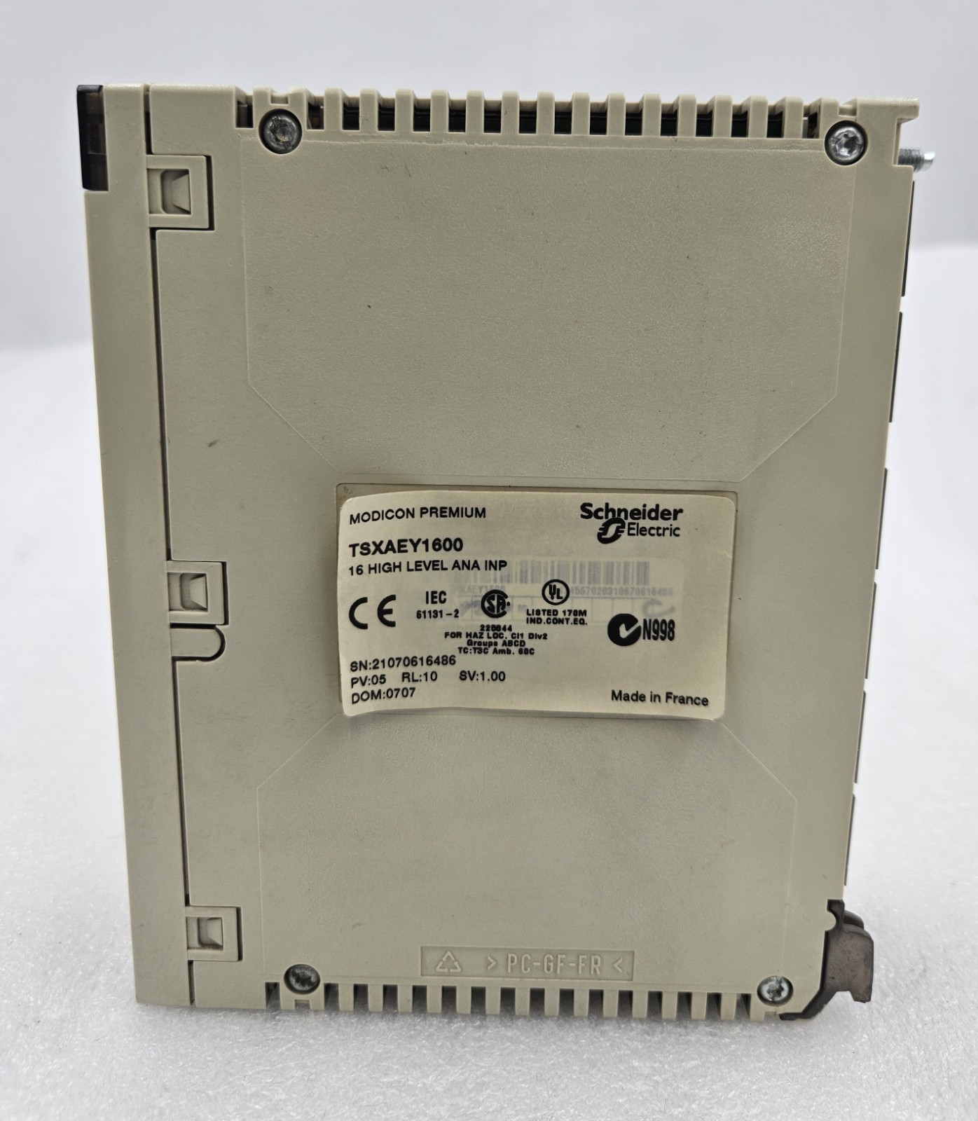 SCHNEIDER ELECTRIC TSXAEY1600 MODICON 16 HIGH LEVEL ANA INP [FAST SHIPPING]