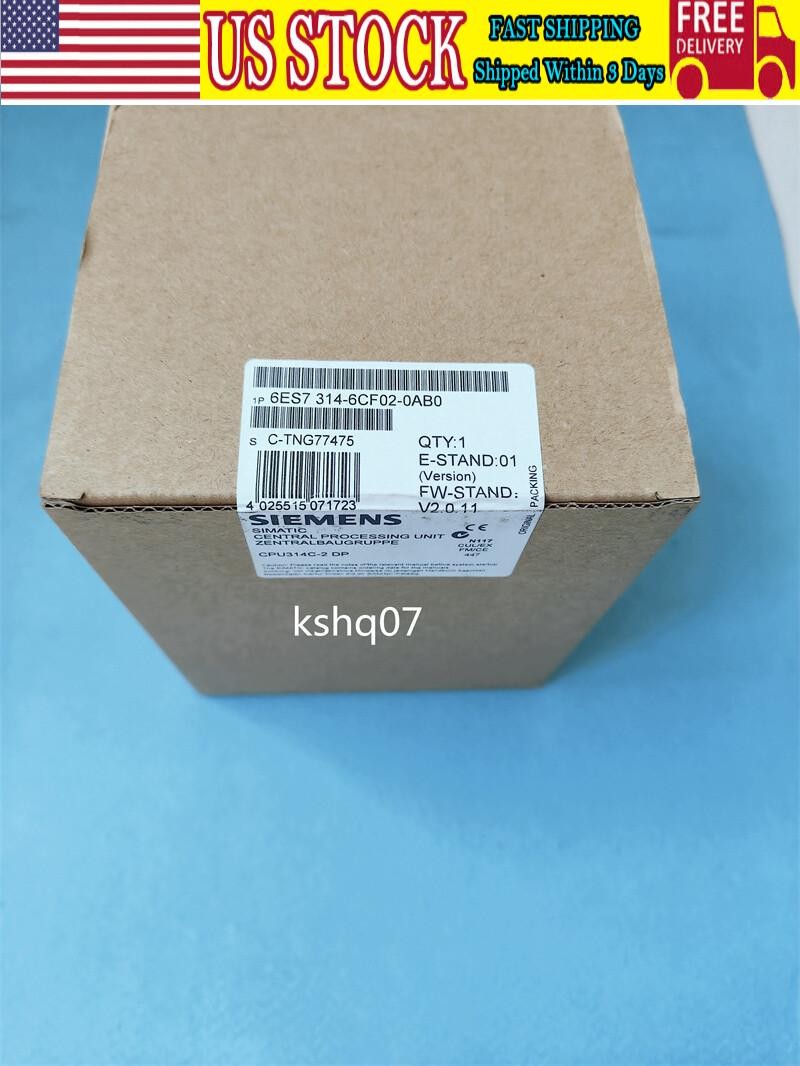 1pc Siemens 6ES7314-6CF02-0AB0 6ES7 314-6CF02-0AB0 fast delivery