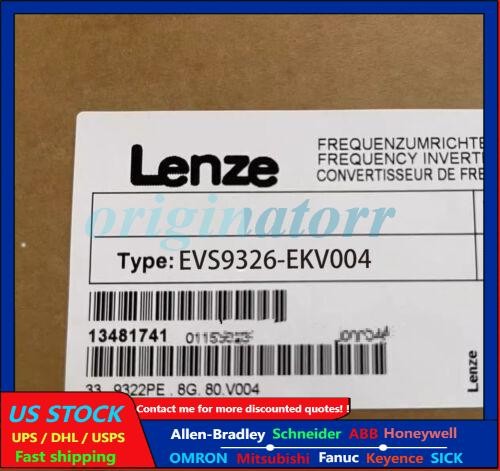 EVS9326EKV004 NEW LENZE EVS9326-EKV004 SERVO DRIVE INVERTER