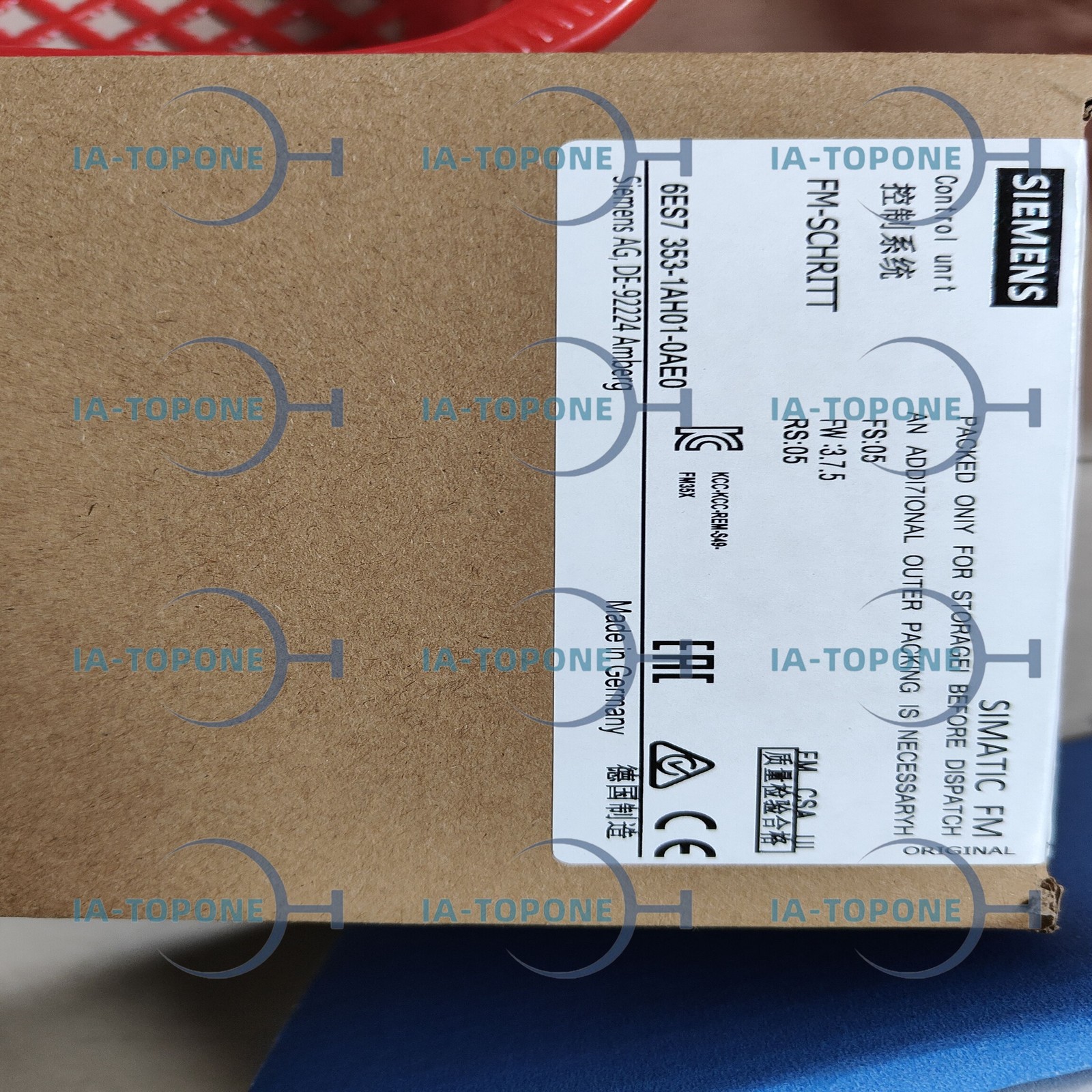 1pcs NEW Siemens 6ES7353-1AH01-0AE0 in Good condition
