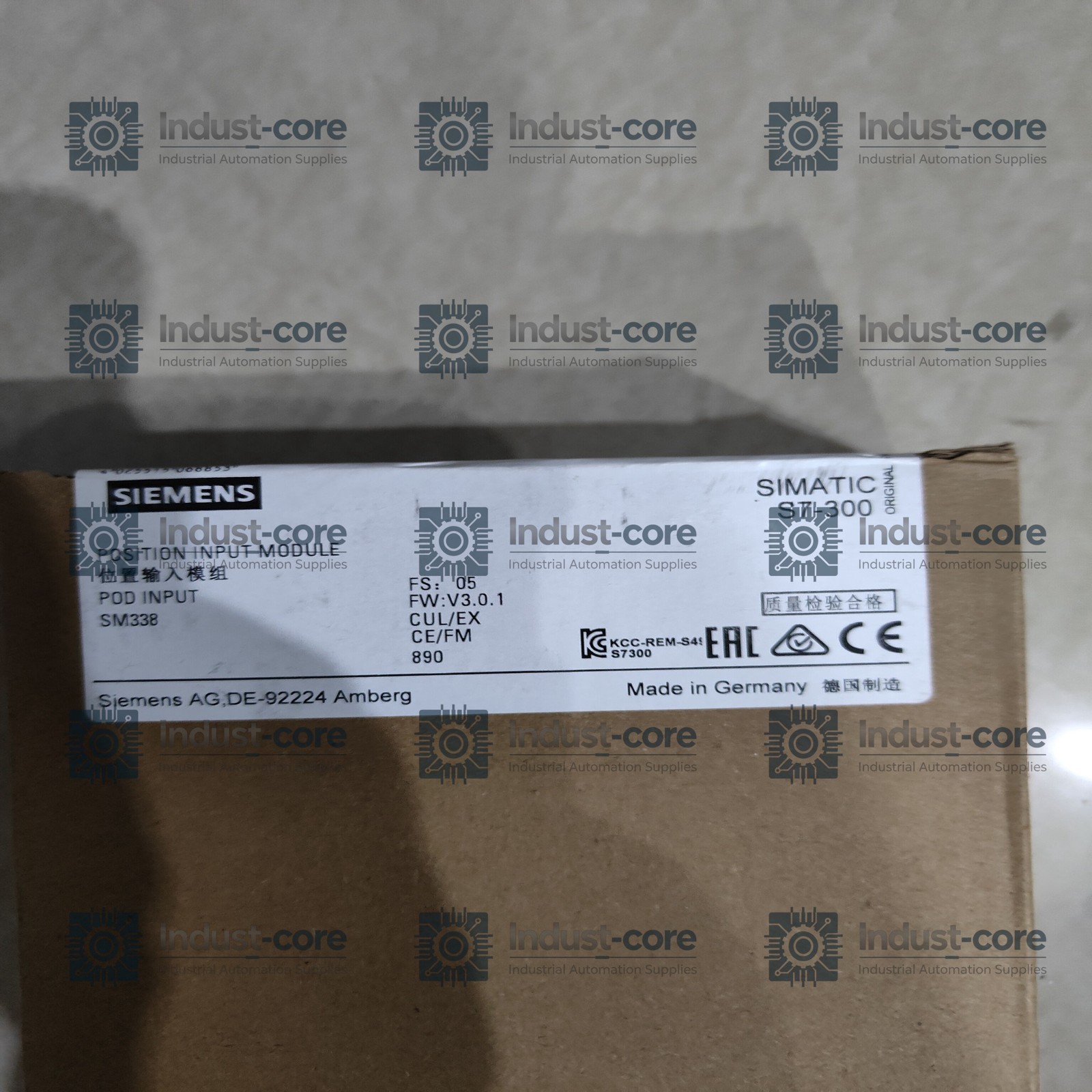 1PCS Unopened New In Box Siemens SM338 6ES7 338-4BC01-0AB0 6ES7338-4BC01-0AB0
