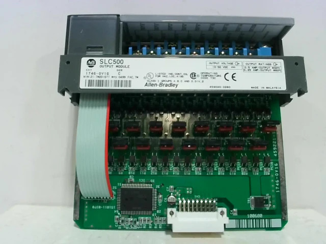 Allen Bradley 1746-OV16 /C DC Output Module 10-50VDC-Used