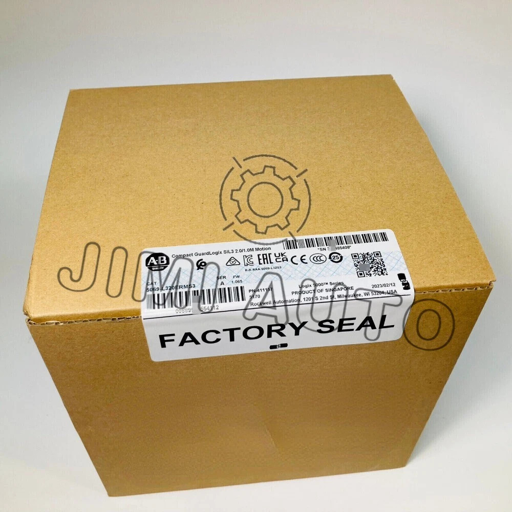 5069-L320ERMS3 AB Compact GuardLogix SIL3 2.0/1.0M Motion BrandNew!Spot Goods Zy