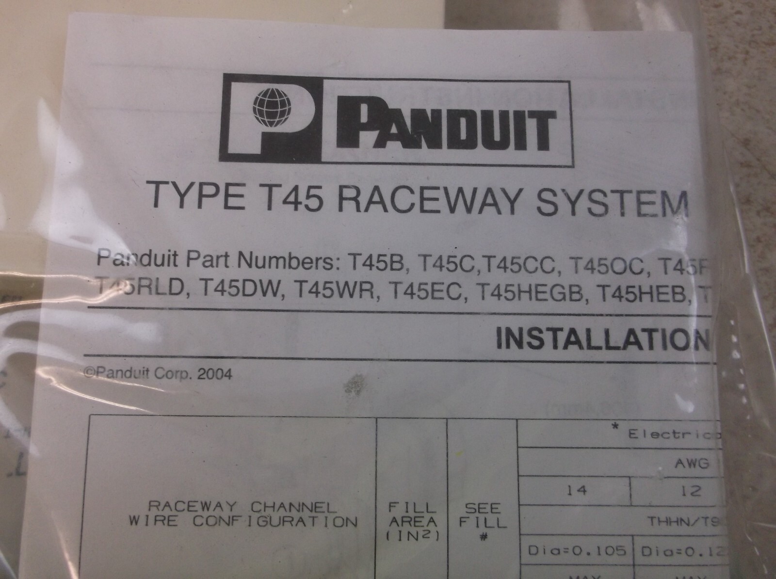 PANDUIT, T45RAIW, RIGHT ANGLE FITTING, F0725