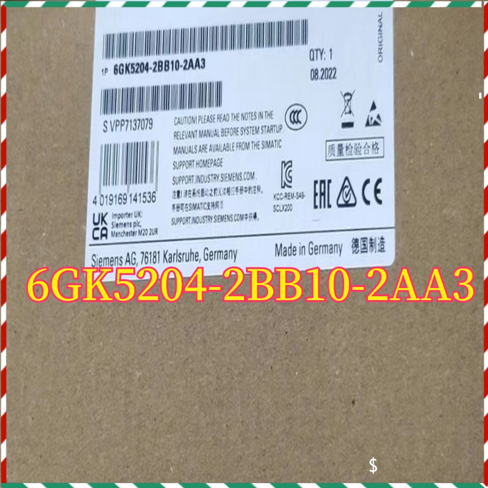 Siemens 6GK5204-2BB10-2AA3 Industrial Ethernet Switch Module Quality Assurance
