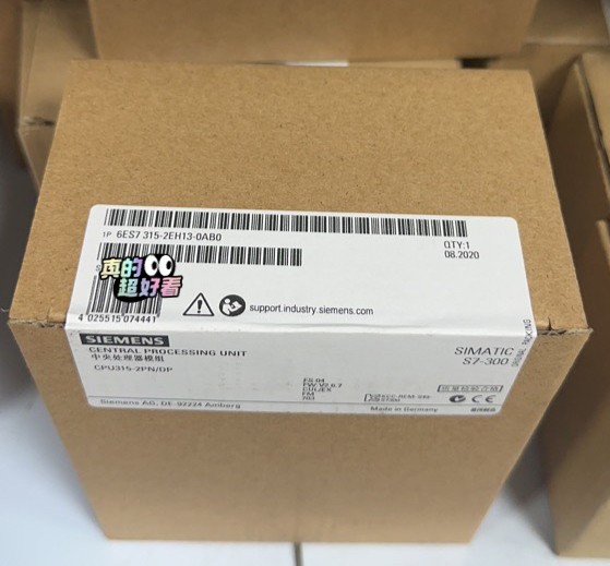 Siemens 6ES7315-2EH13-0AB0 SIMATIC S7-300 CPU Module Simatic FedEx