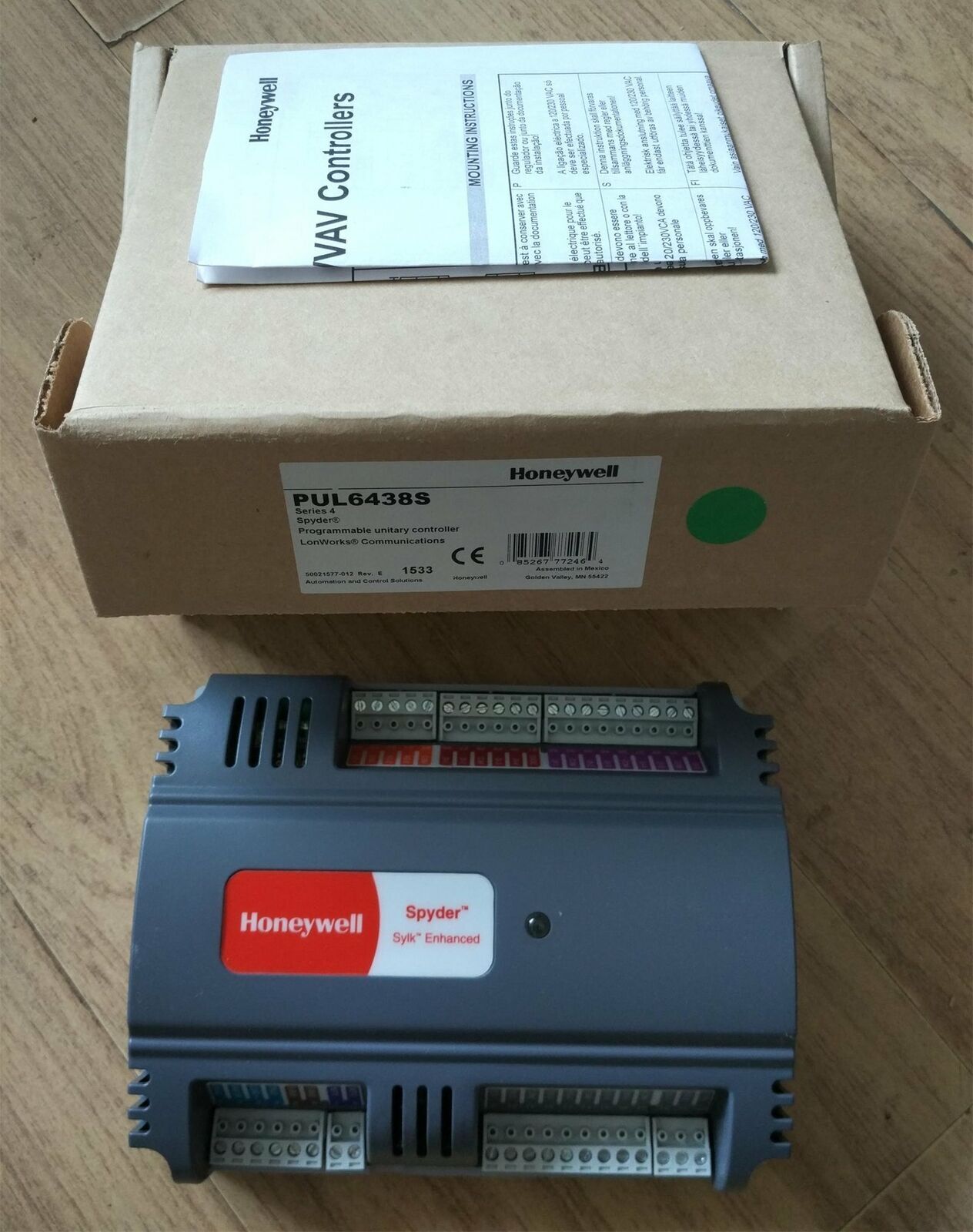 ONE New Honeywell PUL6438S controller one year warranty