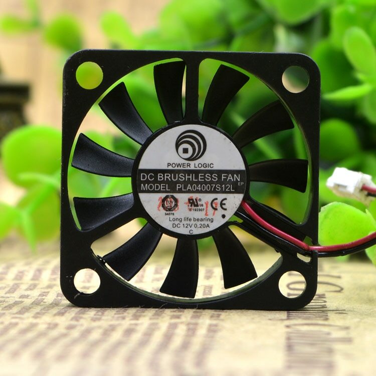 POWER LOGIC 4CM PLA04007S12L 4007 12V 0.20A Motor protection cooling 2 pin