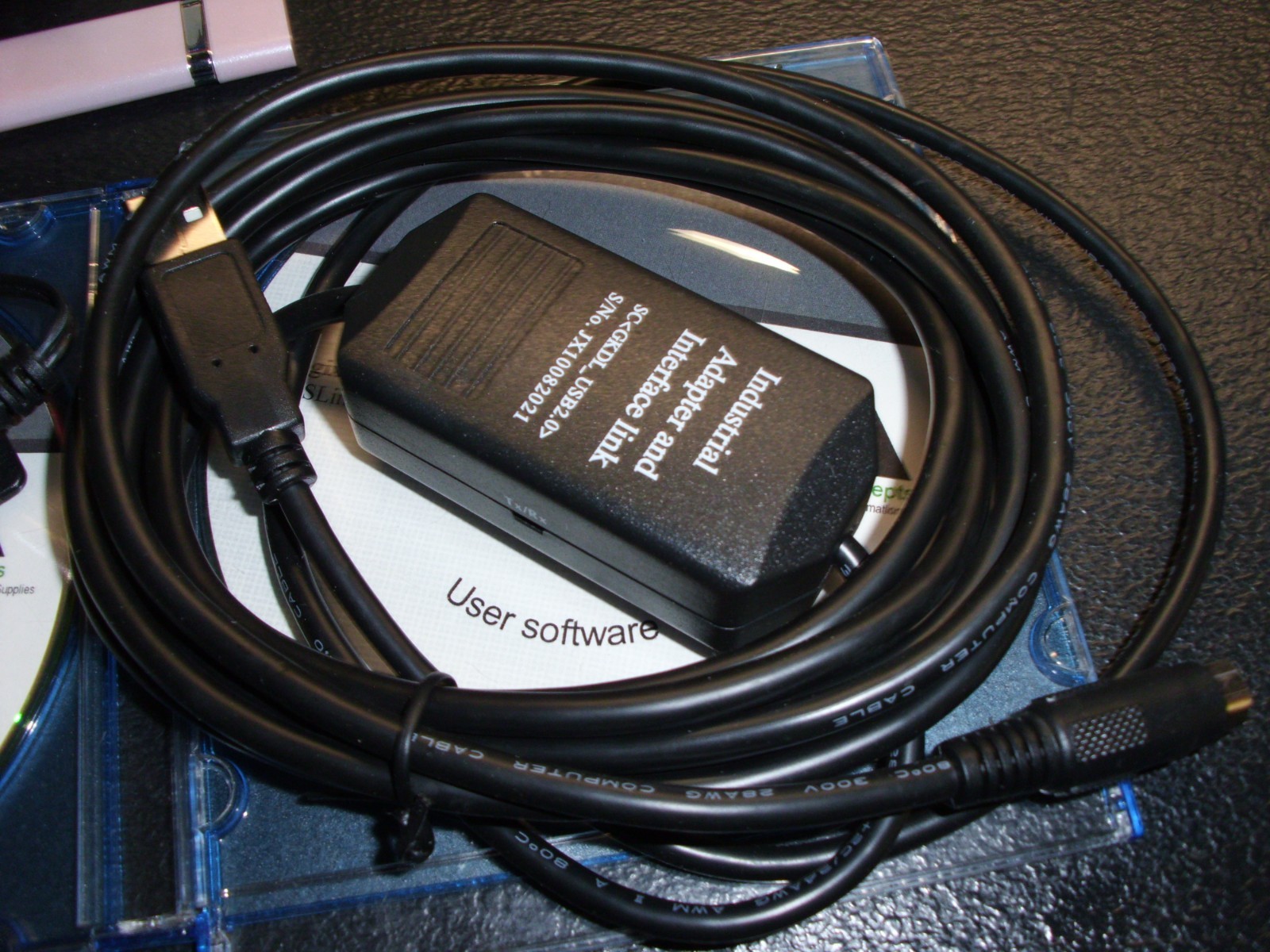 PLC TRAINER Allen-Bradley MicroLogix 1000 1761-L10BXB with usb cable