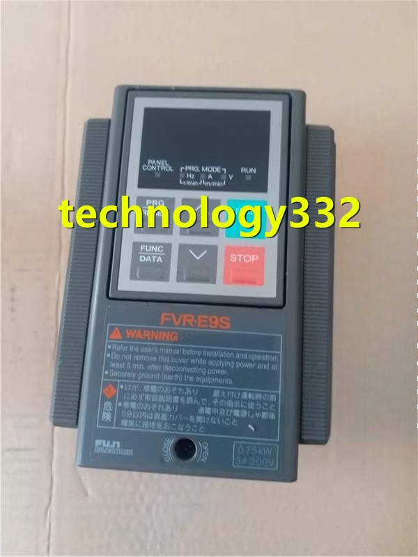 1PC used FVR0.75E9S-2JE Fuji inverter 0.75KW 220V #YY