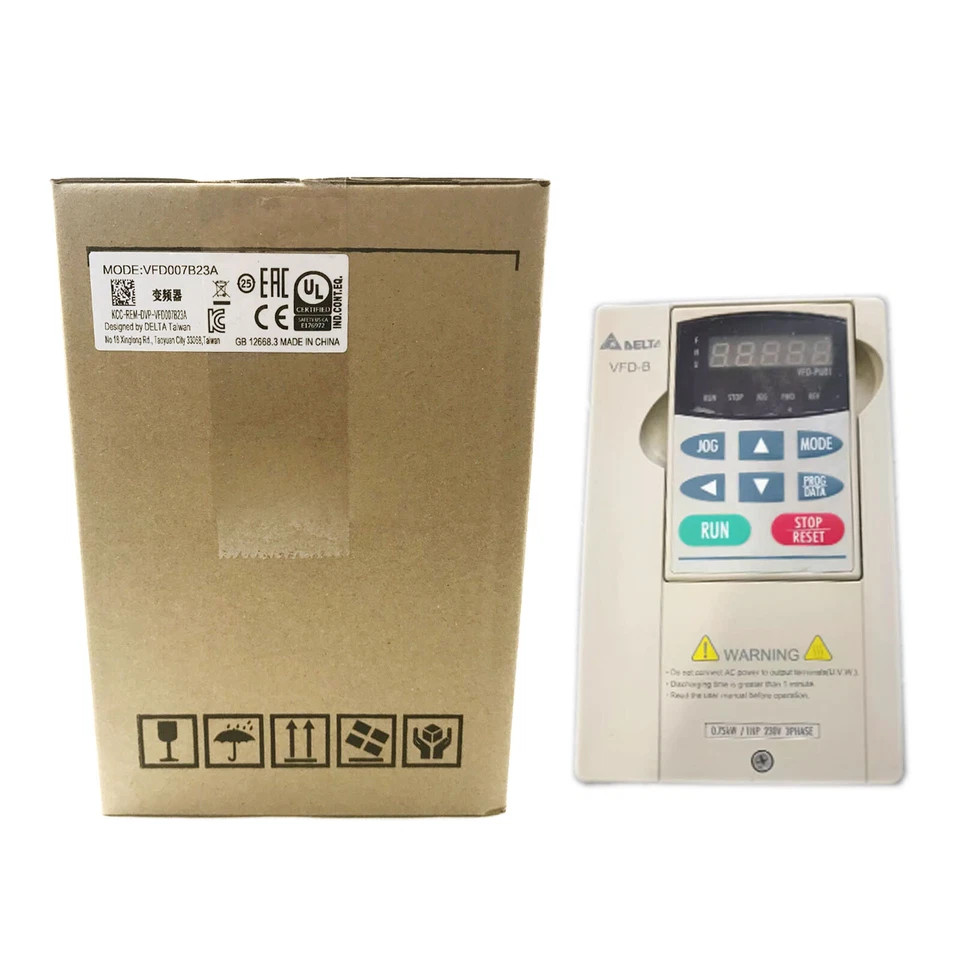 Delta VFD007B23A Programmable Logic Controller AC Motor Drive Inverter Module