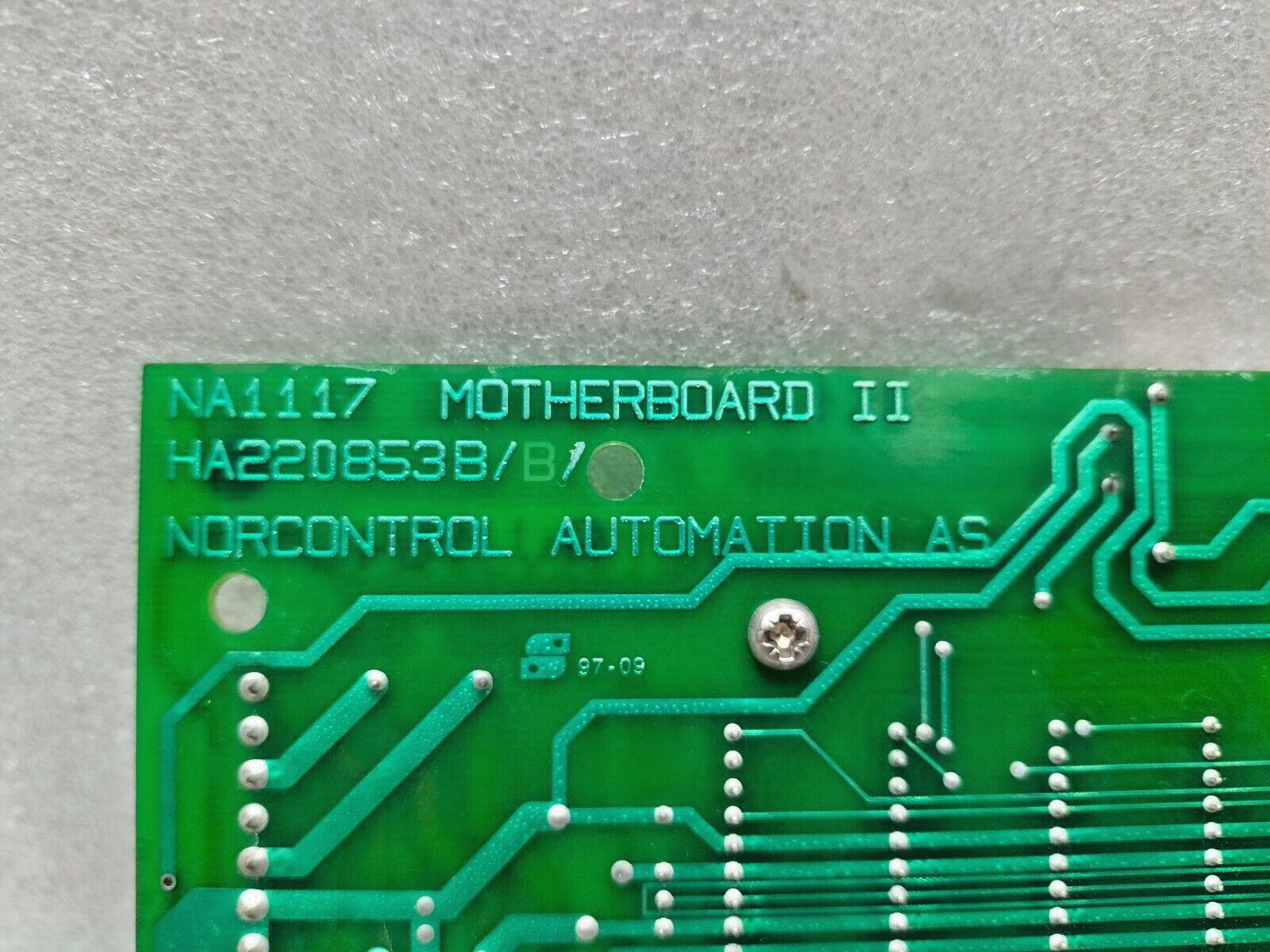 NORCONTROL NA1117 MOTHERBOARD II HA220853B