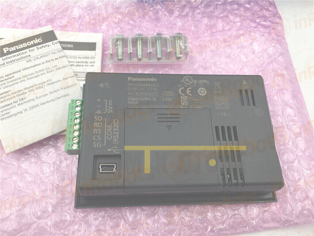 Programmable GT02 AIG02GQ02D 5V RS232C Display 1PC