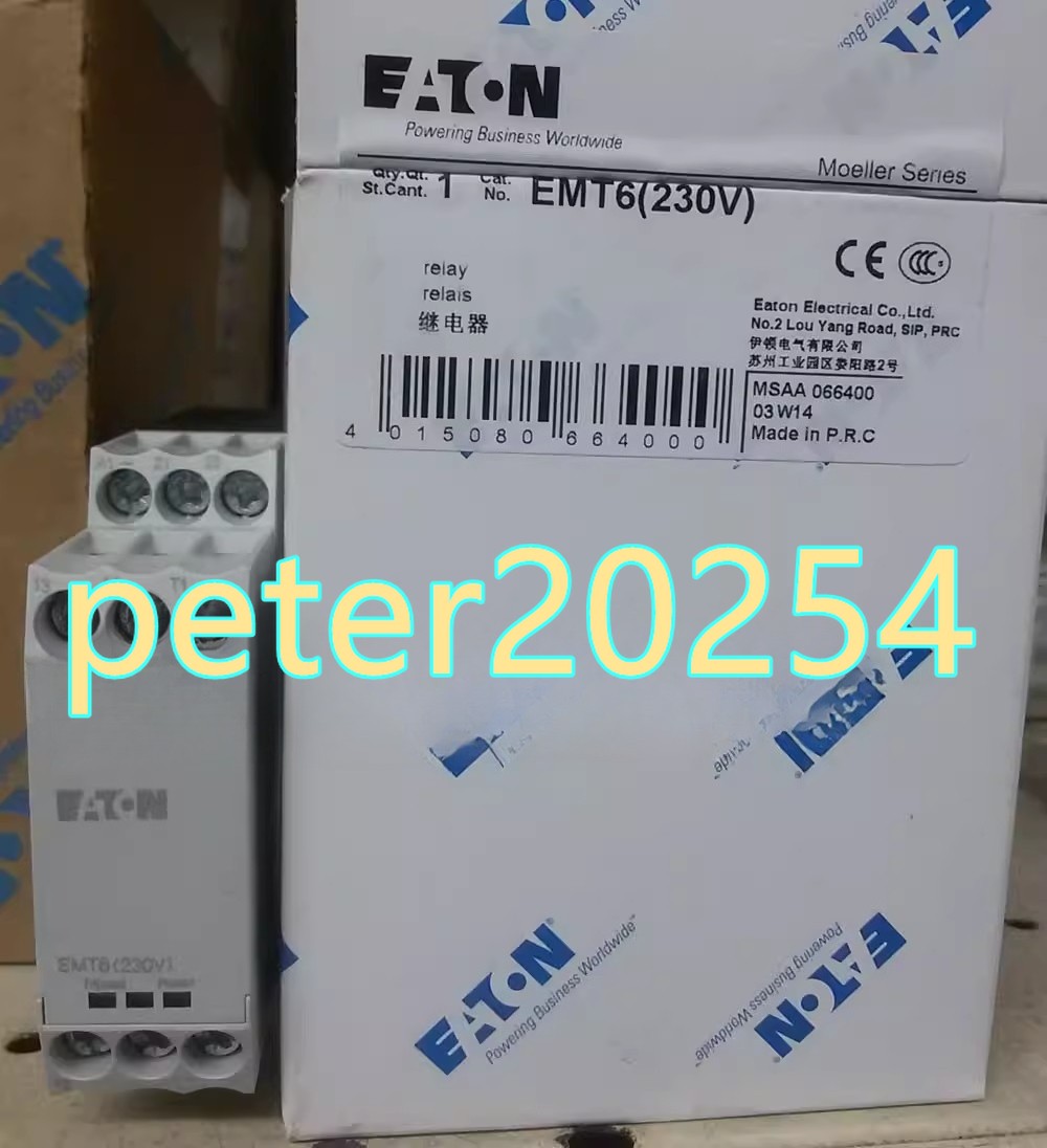 1PC NEW EMT6 (230V) Thermistor Overload Relay #YY
