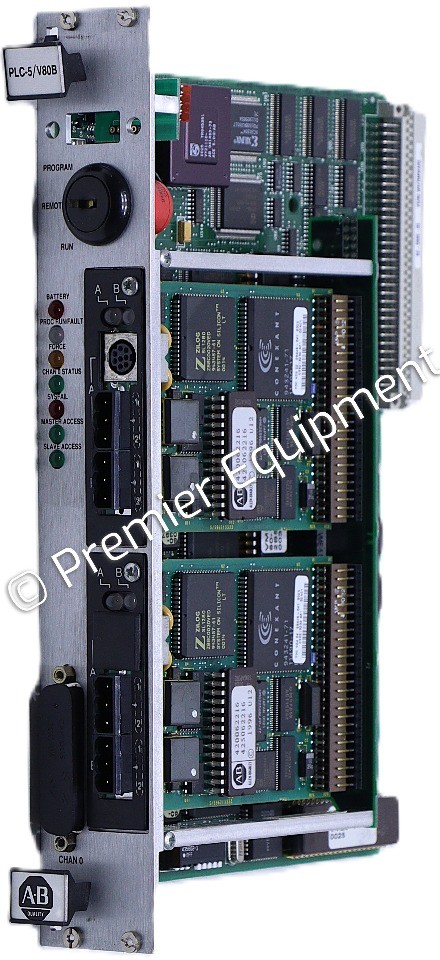 ALLEN BRADLEY 1785-V80B SER E REV D PLC-5/V80B PROCESSOR MODULE