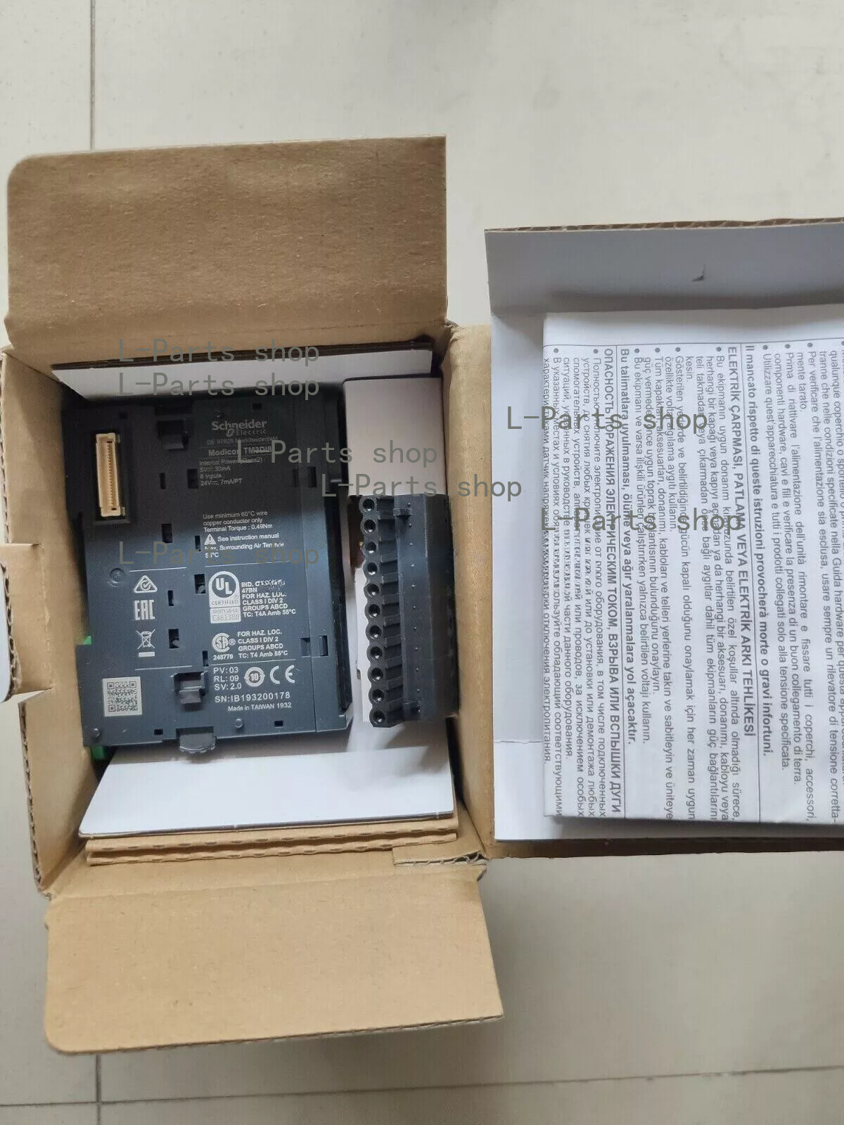 IPC New Schneider TM3DI8 Input Module In Box Expedited Shipping Free delivery