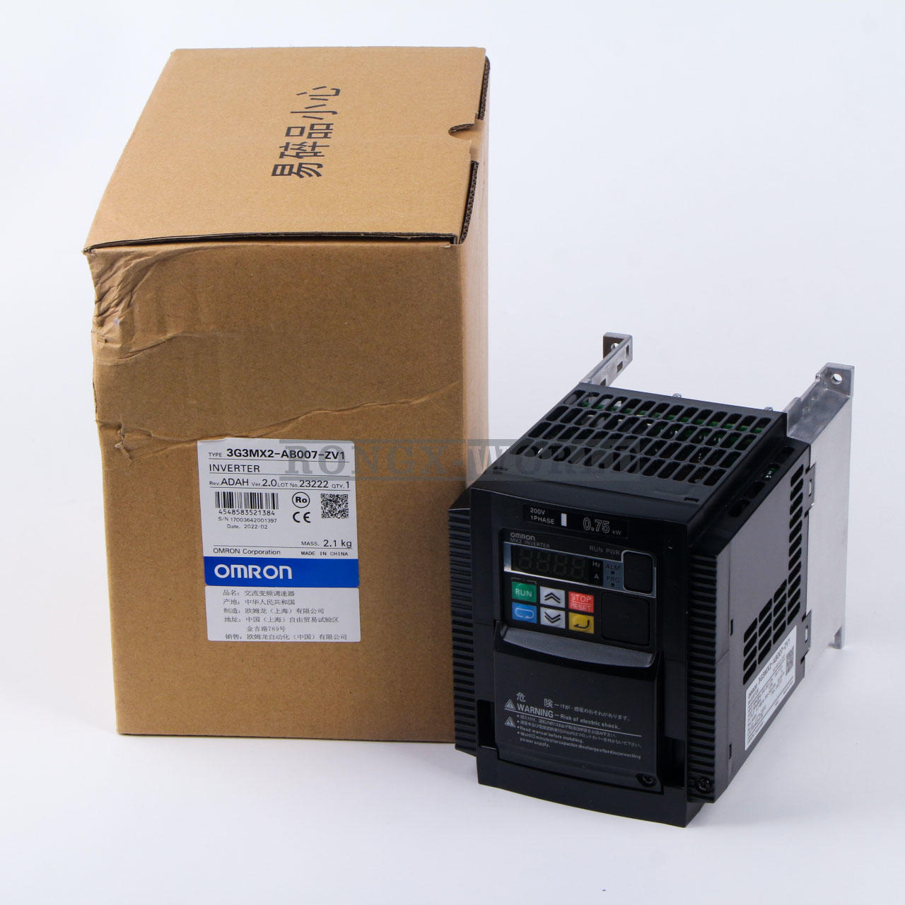 ONE New Omron 3G3MX2-AB007-ZV1 3G3MX2-AB007-ZV1 Inverters 0.75kw