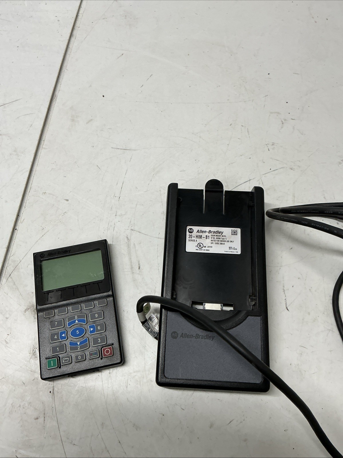 Allen-Bradley 20-HIM-A6 Ser A Enhanced HIM w/ 20-HIM-B1 Ser A Bezel. AA-390