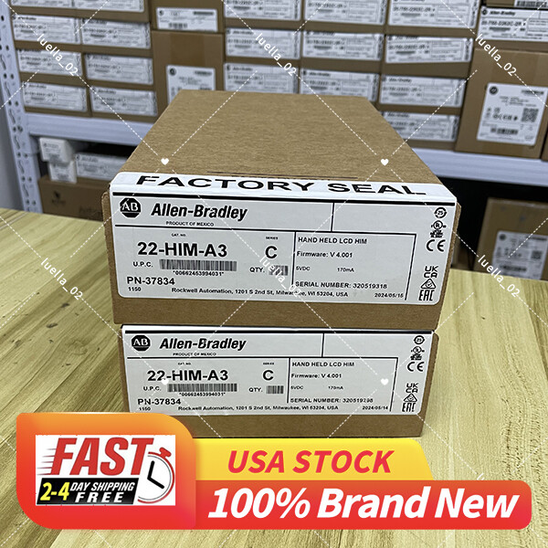 Allen Bradley 22-HIM-A3 Series C PowerFlex HIM Module New Sealed Free Shipping