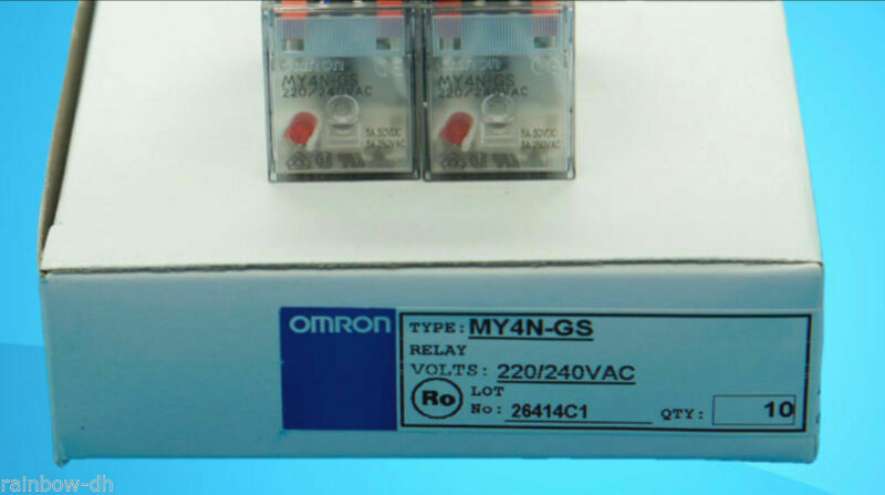 1PC Omron PLC Relay MY4N-GS 220VAC New .A0