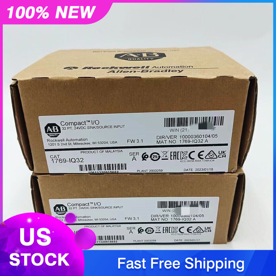 NEW Factory Sealed 1769-IQ32 CompactLogix 32 Pt 24VDC Input Module
