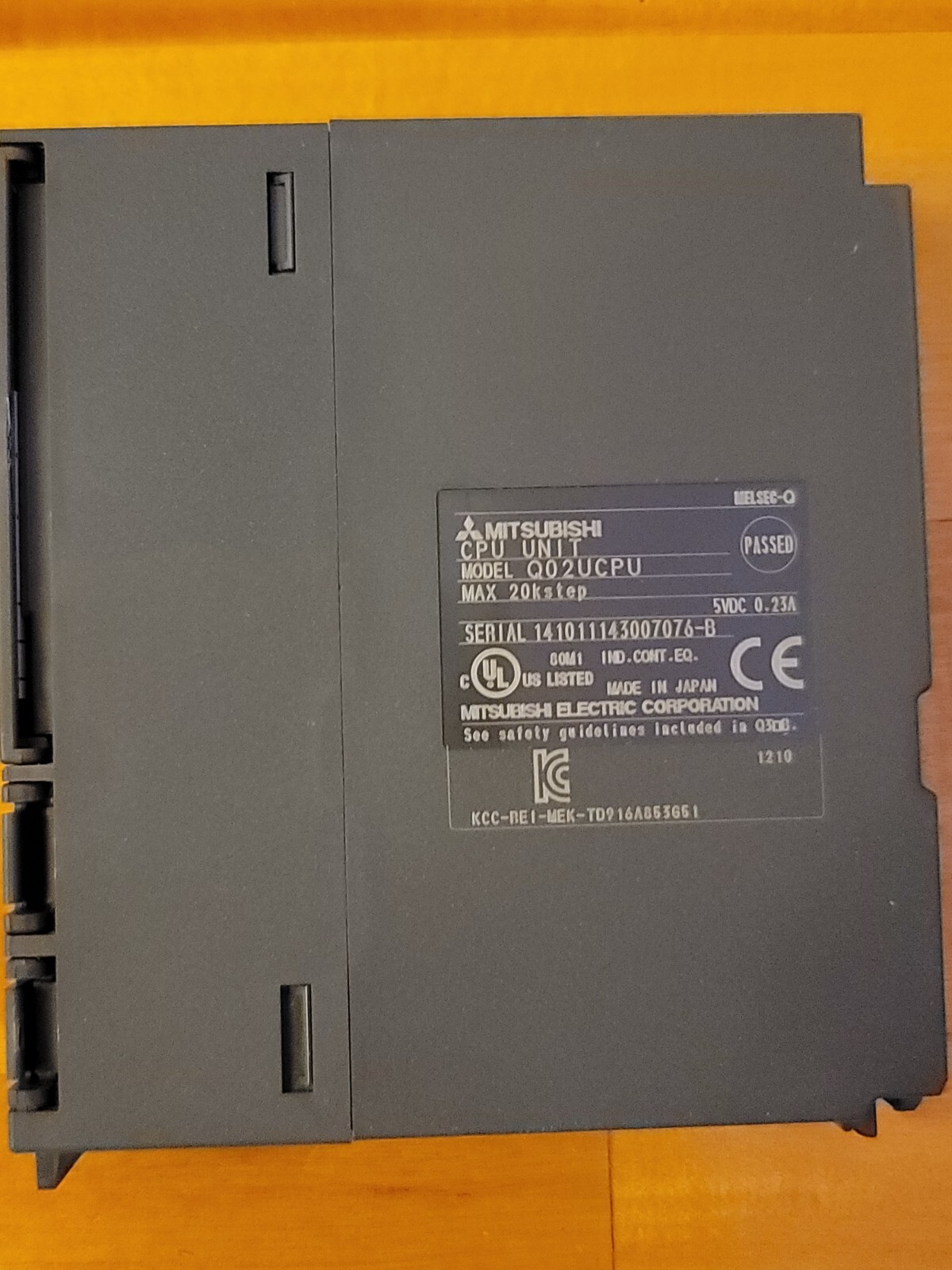 Mitsubishi Q02ucpu CPU Unit Module