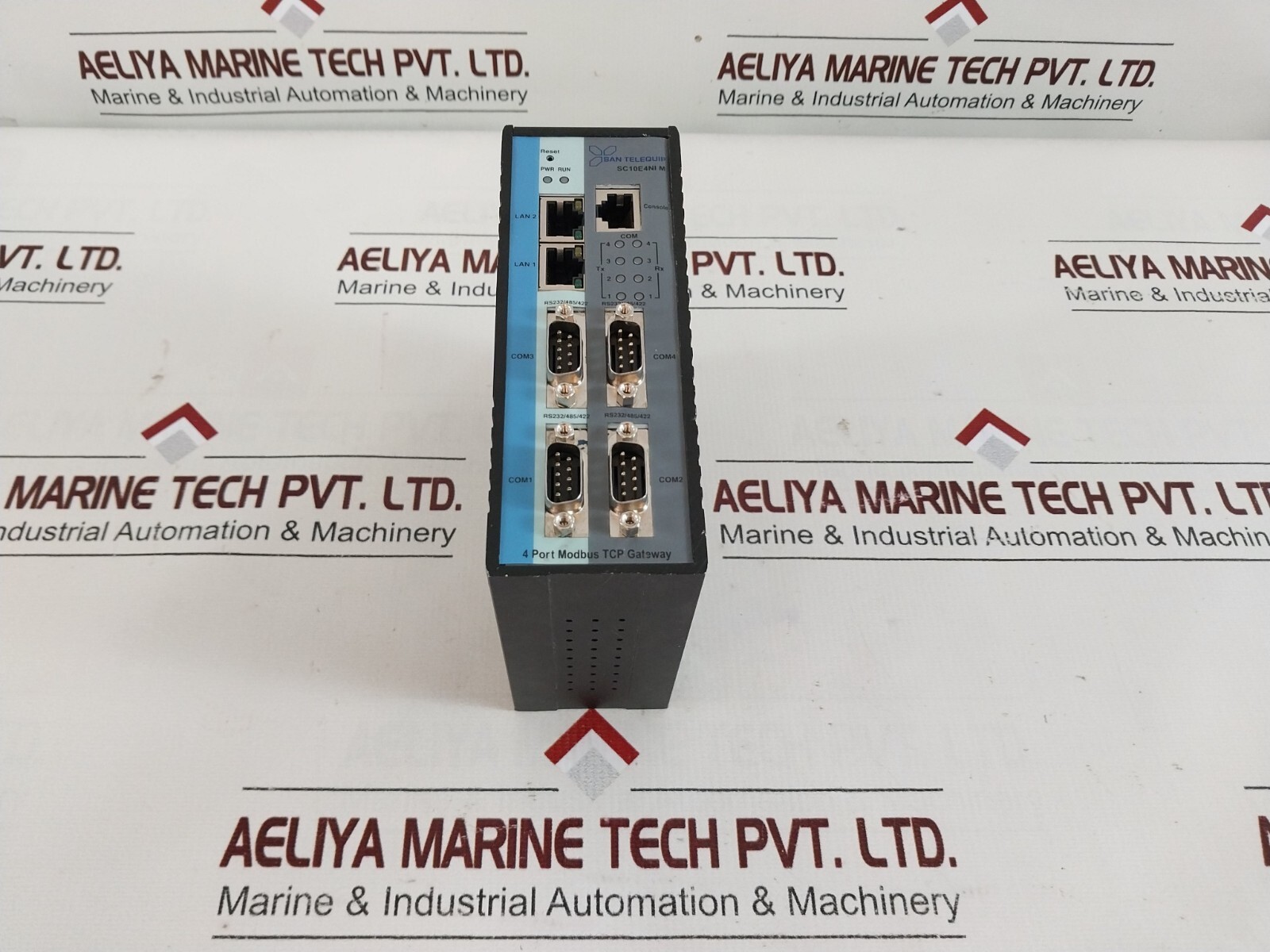 San Telequip SC10E4NI M 4-Port Modbus TCP Gateway DC 24V, 0.50A Max