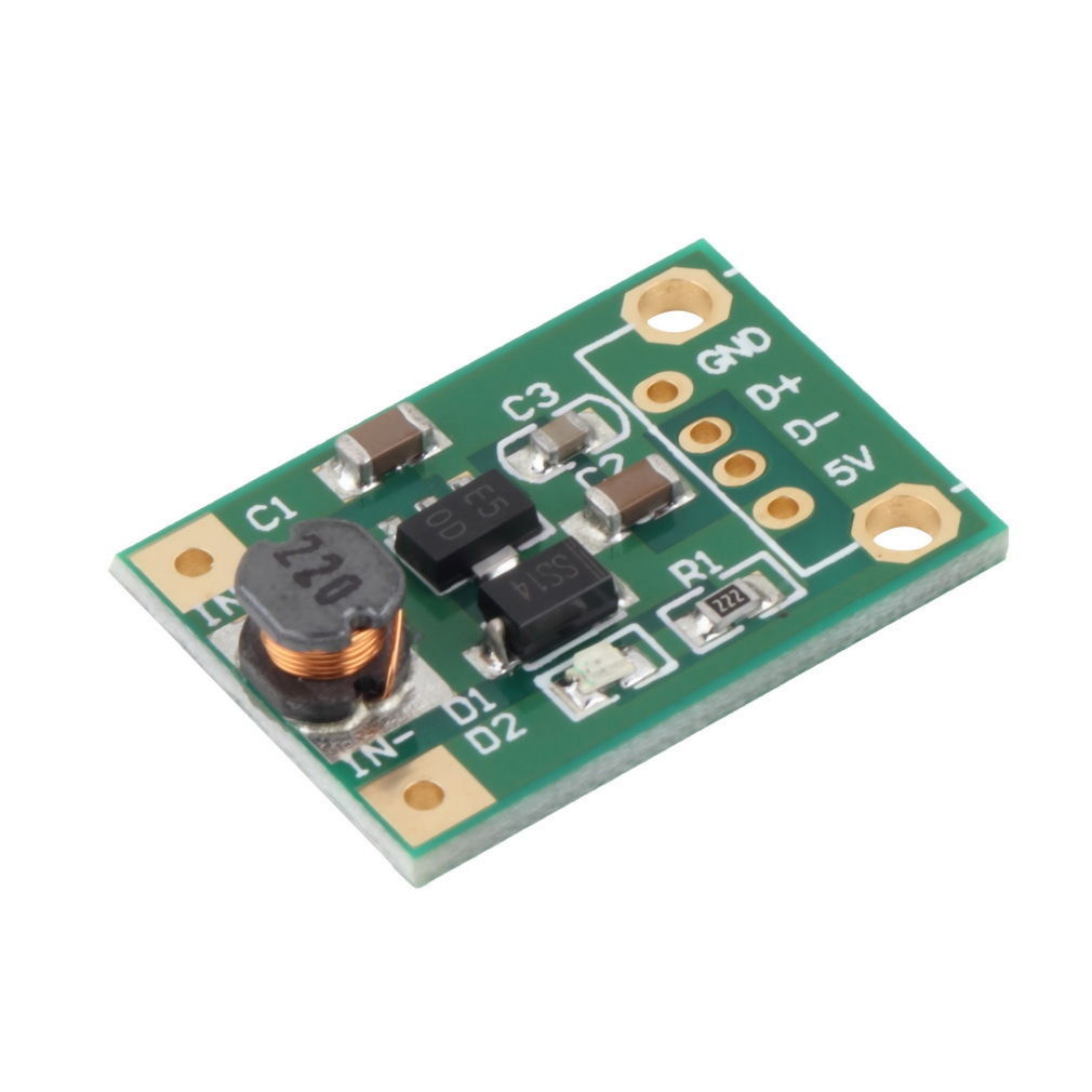 5PCS DC-DC Boost Converter Step Up Module 1-5V to 5V 500mA 600mA Max for Arduino