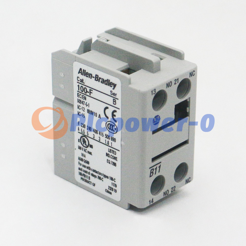 Allen Bradley 100-FB11 New in Box Auxiliary Contact Block 10A 690V SerB