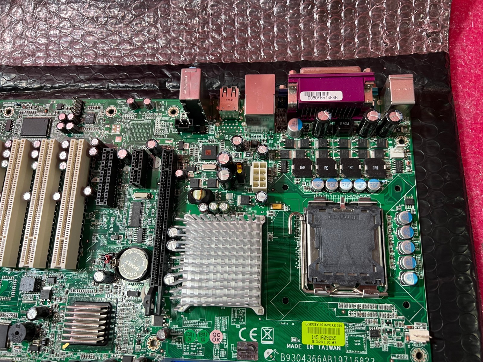 Portwell (R) RUBY-9716VGAR 310 Industrial Control Motherboard