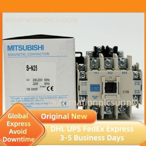 New SN25 Free Shipping Mitsubishi S-N25 AC220V Magnetic Contactor US Free TAX