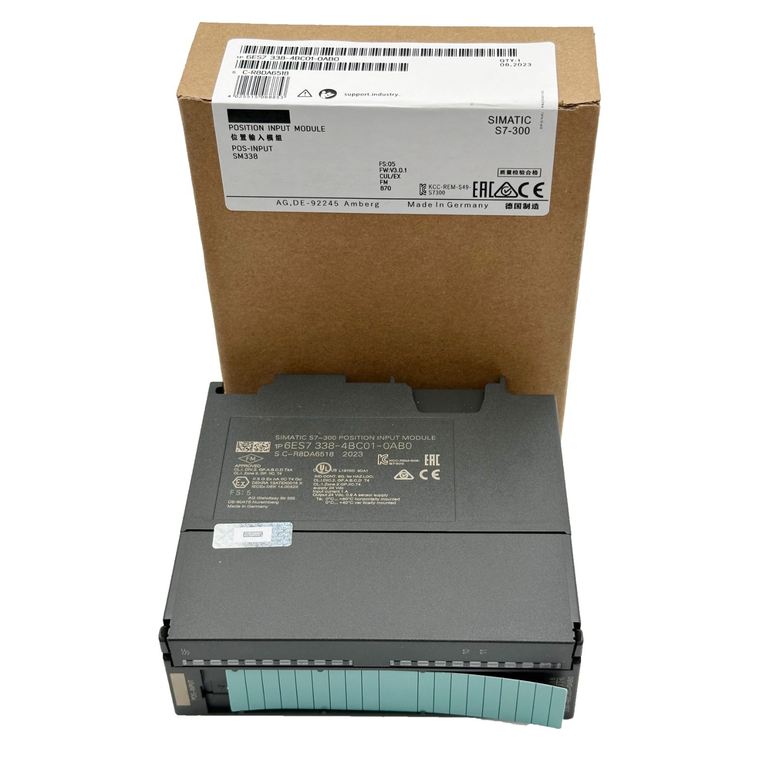 NEW Original Siemens 6ES7338-4BC01-0AB0 6ES7 338-4BC01-0AB0 Communication Module