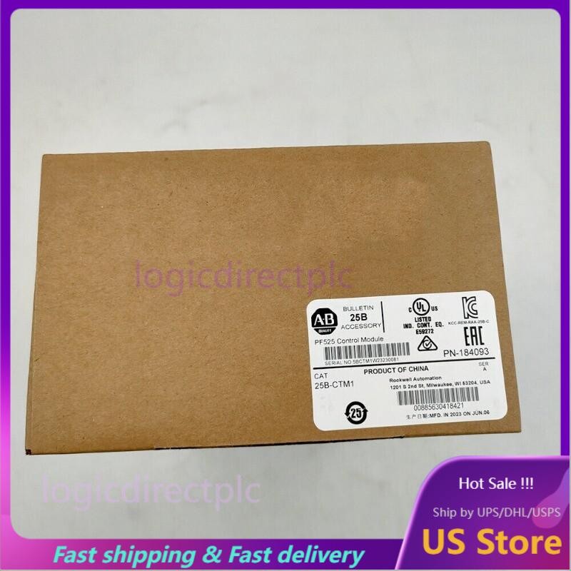 25B-CTM1 PowerFlex 525 Control Module New AB Factory Original Sealed Box 25BCTM1
