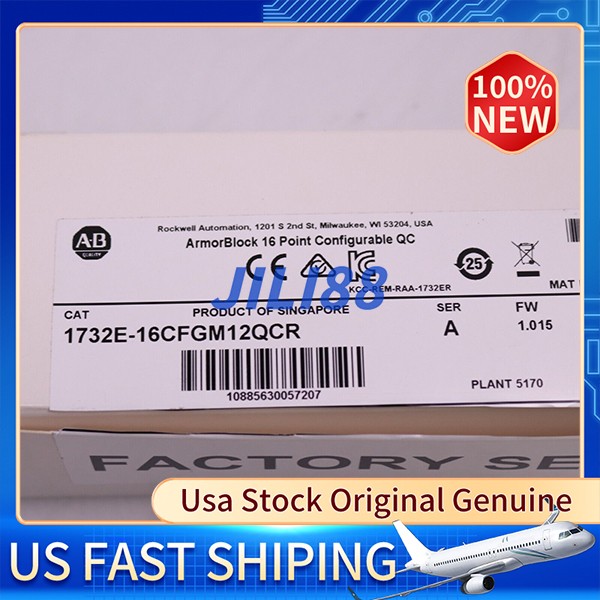 1732E-16CFGM12QCR Armor Block Allen-Bradley New Sealed Free Shipping