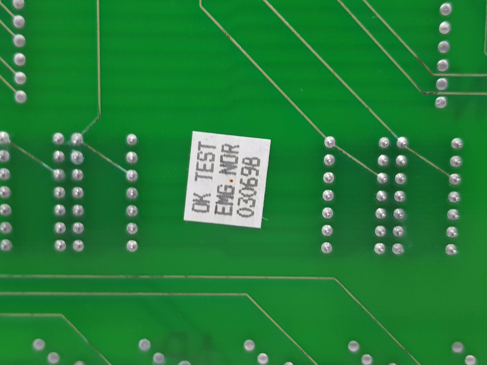 NORCONTROL NA1008.1 OPERATOR PANEL PCB CARD HA220447B/B/