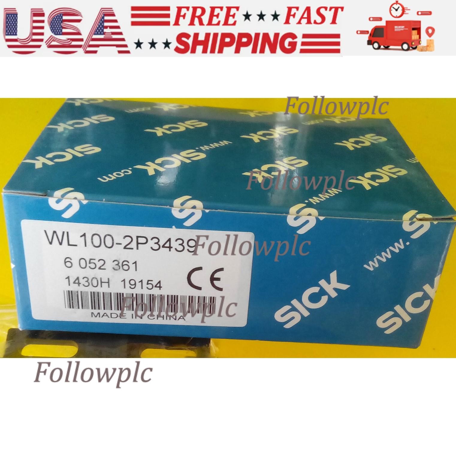 1PC NEW SICK WL100-2P3439 Photoelectric Sensor FREE SHIPPING