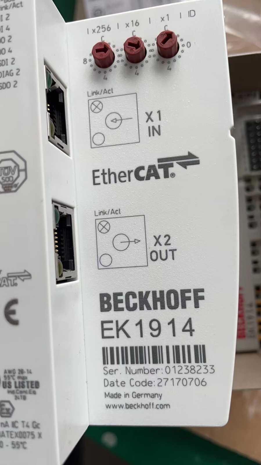 1PC Beckhoff EK1914 PLC Module New In Box Expedited Shipping