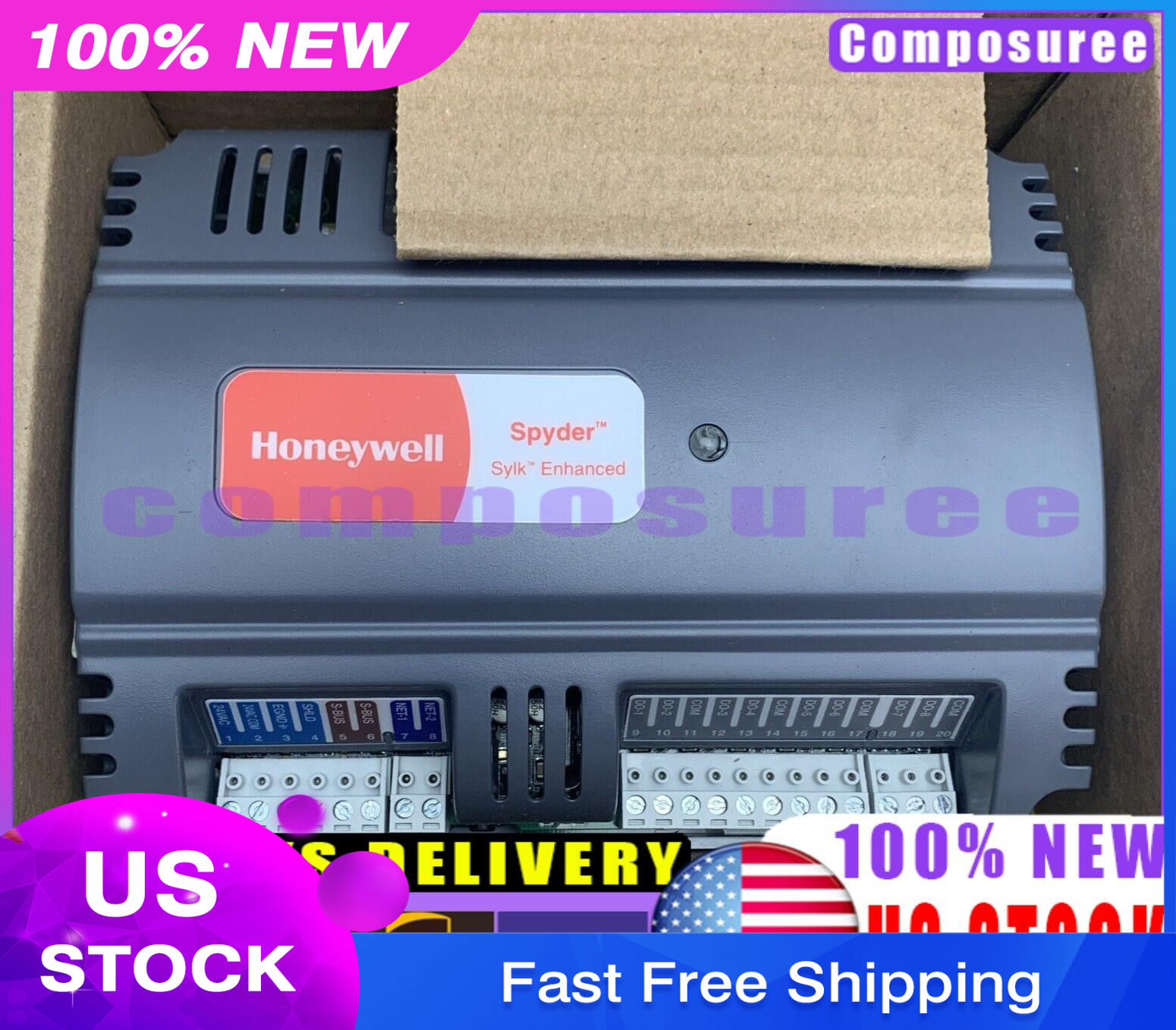 Honeywell PUL6438S Programmable Unitary Controller FAST SHIPPING US Free TAX