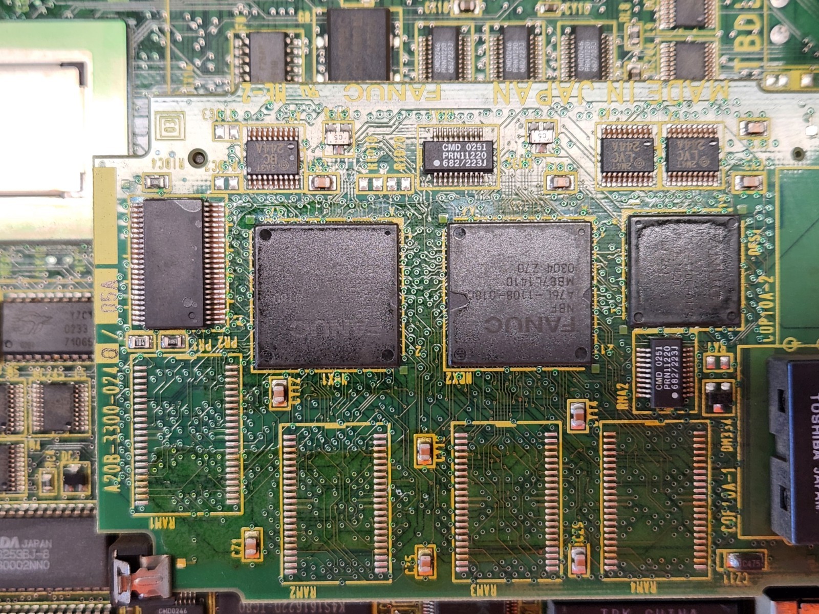 Fanuc A16B-3200-0412/03A CPU Module