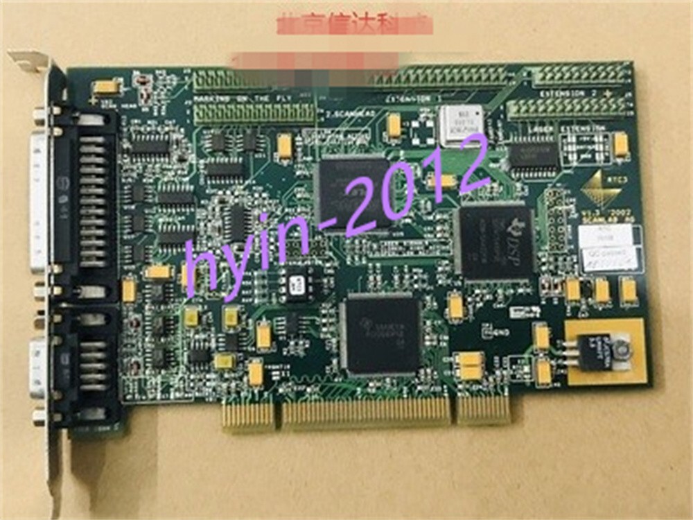 1Pcs Used SCANLAB AG V1.3 2002 Laser Marking Control Card
